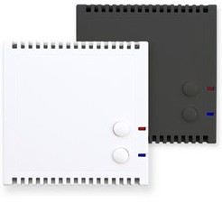 Sensor humedad / temperatura KNX, SK30-THC-PB ultra dark grey, 2 entradas, libre potencial, gris oscuro, Ref. 30531372