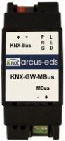 Pasarela KNX M-Bus, KNX-GW-MBus-REG, carril DIN, Ref. 60400002