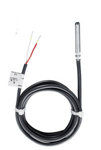Sonda de temperatura para sensor temperatura KNX, HTF PT1000 Silikon, PT1000, cable flexible de silicona, Ref. 90100003