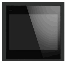 Unidad de control y visualización Touch&See versión ``sin marco``