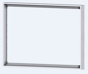 Marco rectangular Form metálico