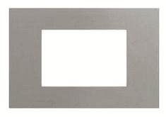 Placa rectangular con ventana 68x45 mm