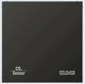 Sensor KNX calidad aire LS antracita aluminio lacado 