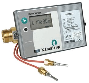 Calorímetro de calor KNX, Kamstrup, Qn=0,6m³/h, DN20, Ref. 85924