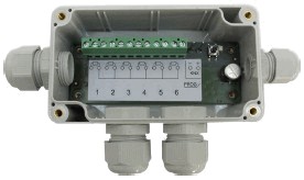 Sensor temperatura KNX, carril DIN / empotrable / superficie, Ref. SCN-RT6AP.01