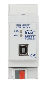 Interfaz de programación KNX USB, carril DIN, Ref. SCN-USBR.01
