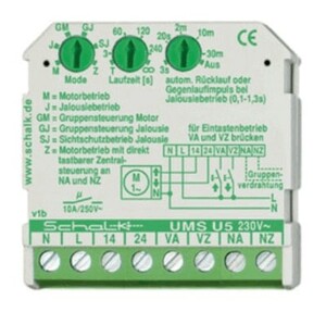 UMS U5 (230V AC), control abierto / cerrado 230V AC 2 normalmente abierto 10A