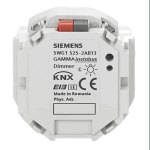 Actuador dimmer KNX, universal, 1 salida, 230VAC, 250W / < 300W, empotrable, Ref. 5WG1 525-2AB13
