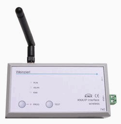 KNX IP INTERFACE 740 WIRELESS Y TUNNELING