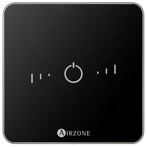 Airzone, termostato. Termostato radio simplificado airzone lite negro (ce6), Ref. AZCE6LITERN