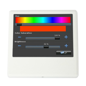 Sensor KNX, Touch_IT-V-C3 AW, white aluminium, Ref. 22410201