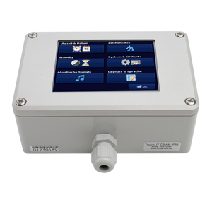 Controlador de estancias KNX, Touch_IT-V C3 AE  IP65, aluminio, Ref. 22410265