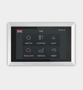 Touch_IT-AC4 Aluminium polished anodised, Ref. 22414103