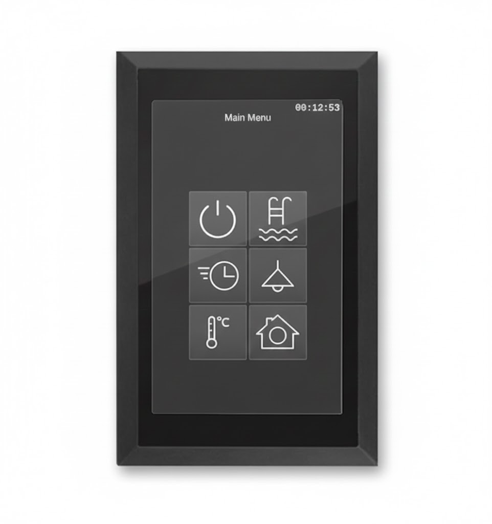 ouch_IT-AC4 polished aluminium black anodised, Ref. 22414104