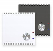 Sensor humedad / temperatura / VOC KNX, SK30-TTHC-VOC-R white, 2 entradas, libre potencial, con entrada de sonda, blanco, Ref. 30543351