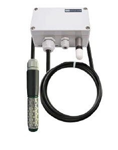 Sensor humedad de la tierra / temperatura KNX, SK08-BFTLFT-AFF-WMT, con sonda temperatura, PT1000, superficie, Ref. 30805021