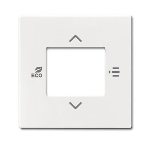 Embellecedor para termostato continuo por estancias con/sin sensor de CO2/humedad.