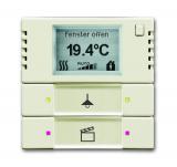 Termostato de Habitación con Pantalla y Sensor Interruptor, 2 canales, FM