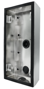Doorbird carcasa para montaje en superficie d2101v acero inoxidable v4a (resistente al agua salada), cepillado. Caja empotrar para videoportero, superficie, Ref. 423862661