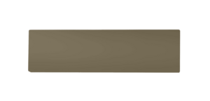Placa de identificación sin grabar D21x Acero inoxidable V4A, recubrimiento de polvo, semi-brillante, RAL 7006