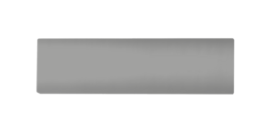 DoorBird Placa de identificación sin grabar D21x Acero inoxidable V4A, recubrimiento de polvo, semi-brillante, RAL 9006
