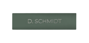  Placa de identificación , grabado individual   IP DoorBird D21x Acero inoxidable V4A, recubrimiento de polvo, semi-brillante RAL 7023