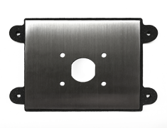 DoorBird Stainless steel panel D2101xH Acero inoxidable V4A (resistente al agua salada), cepillado