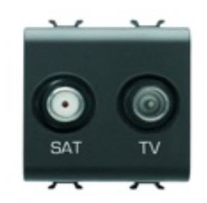 Base SAT / TV, 01 canal, Ref. INT-C021-01-02
