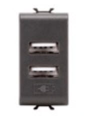 Base USB, 02 canales, Ref. INT-C047-01-02