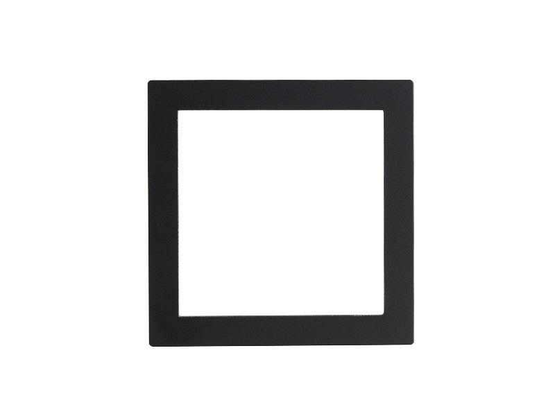 COVER FRAME 71 - PLASTIC LITE - BLACK, Ref. PO71A01RP-3