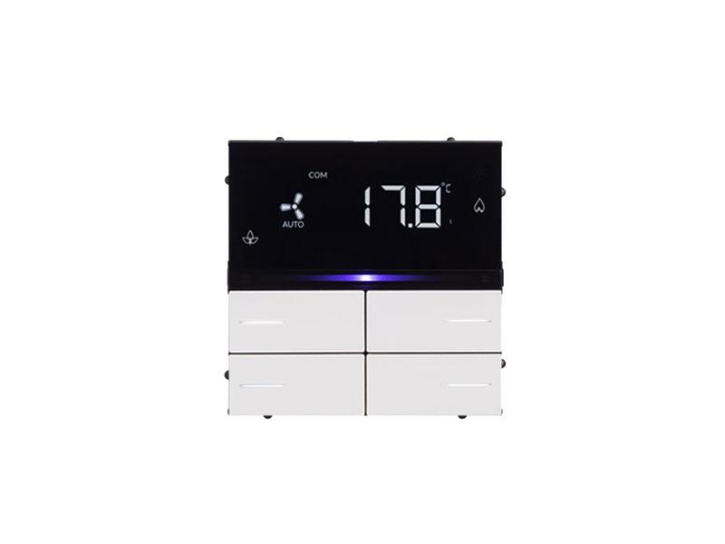 LITE THERMOSTAT | 4 BUTTONS | 8 CH - 4 BUTTONS | RGB - WHITE, Ref. TO04L02KNX-1