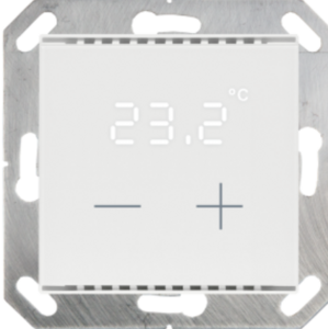 Controlador de temperatura ambiente Cala KNX T 101, blanco