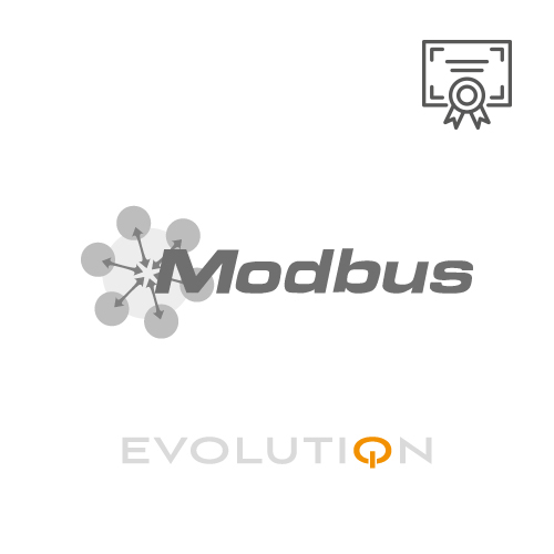 Licencia Modbus 5 dispositivos para visualización KNX, EVOLUTION-BMS-54, con interfaz Modbus, Ref. 63102-32-54