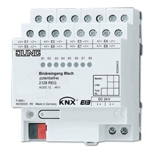 Entrada binaria KNX 8 fases, Ref. 2128 REG