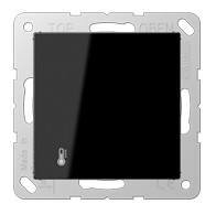 Controlador PI clima KNX. A negro, Ref. A 2178 BF ORTS SW