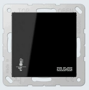 Controlador PI clima KNX. A negro, Ref. A 2178 ORTS SW