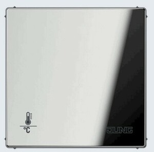 Controlador PI clima KNX. LS cromado, Ref. GCR 2178 ORTS