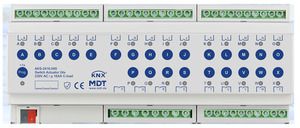 Actuador de interruptor KNX de 24 canales, 12 SU MDRC, 16 A, 230 V CA, carga C, estándar, 140 μF, seguro, Ref. AKS-2416.04S