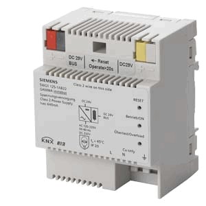 Fuente alimentacion KNX 640mA, con alimentacion adicional, Ref. 5WG1 125-1AB22