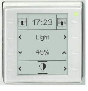 Controlador de estancias, display LCD