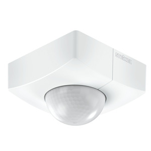Detector de movimiento - Línea profesional IS 345 KNX - superficie, cuadrado, blanco, Ref. 058258