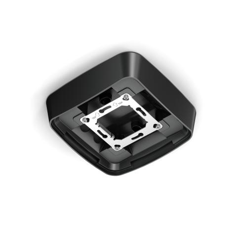 Adaptador de superficie para multisensor KNX negro., Ref. 086022