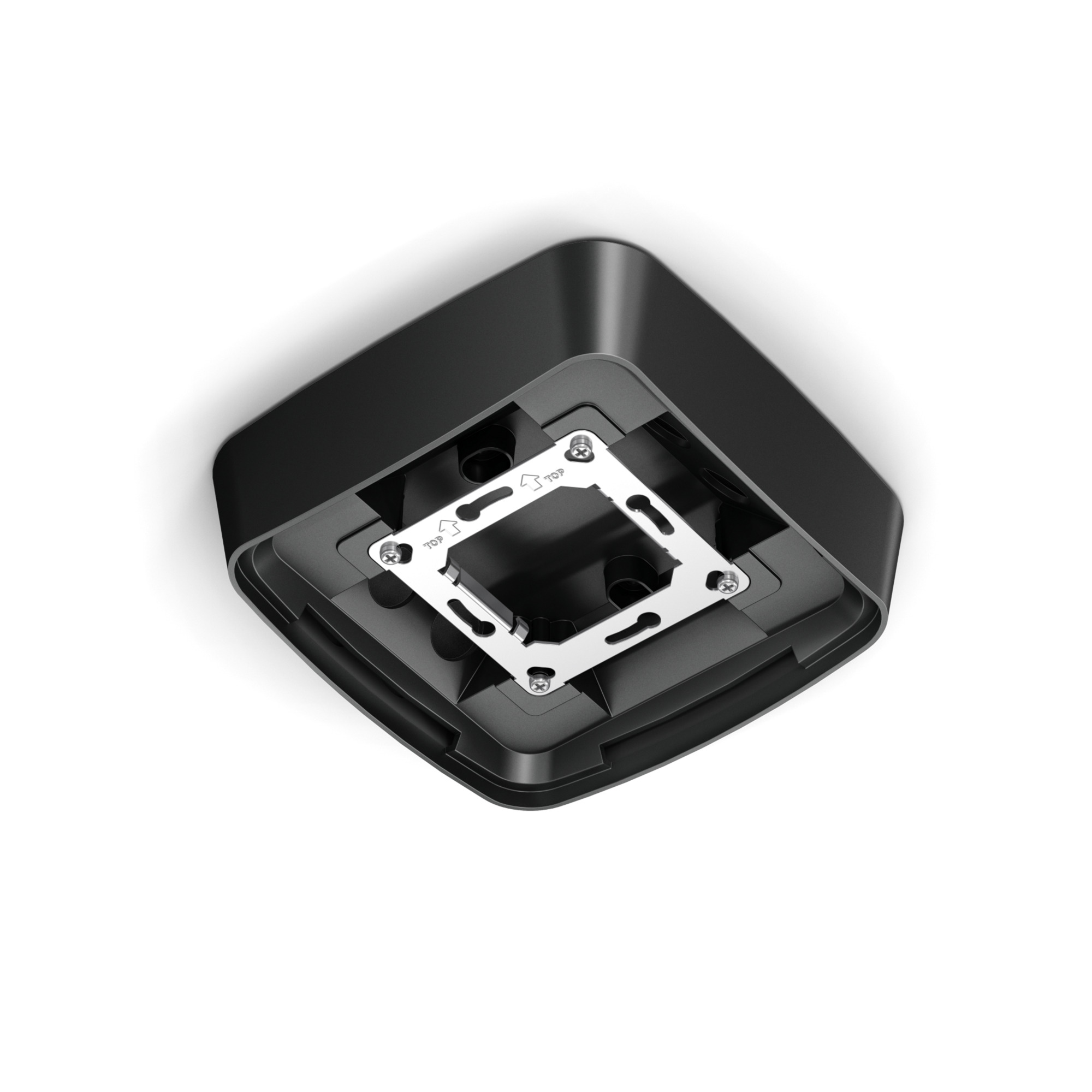 Adaptador de superficie para detector de presencia real KNX negro., Ref. 086039