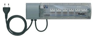Actuador de calefacción para controlar accionamientos térmicos del regulador (24 V), 12 canales