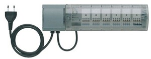 Actuador de calefacción para controlar accionamientos térmicos del regulador (24 V), 6 canales