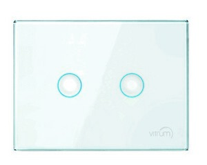 Vitrum II EU KNX Series GLASS COLLECTION  - Pulsador Capacitivo   (FRONTAL).
